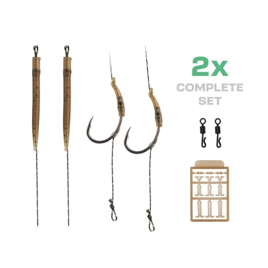 Montura Zfish Crang Carp, 25lbs, Nr.2, 2buc/pac