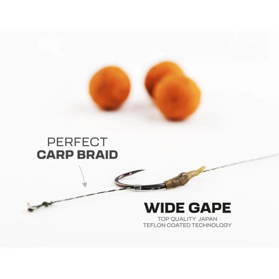 Montura Zfish Wide Gape, 25lbs, Nr.2, 2buc/pac