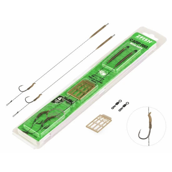 Montura Zfish Wide Gape, 25lbs, Nr.2, 2buc/pac