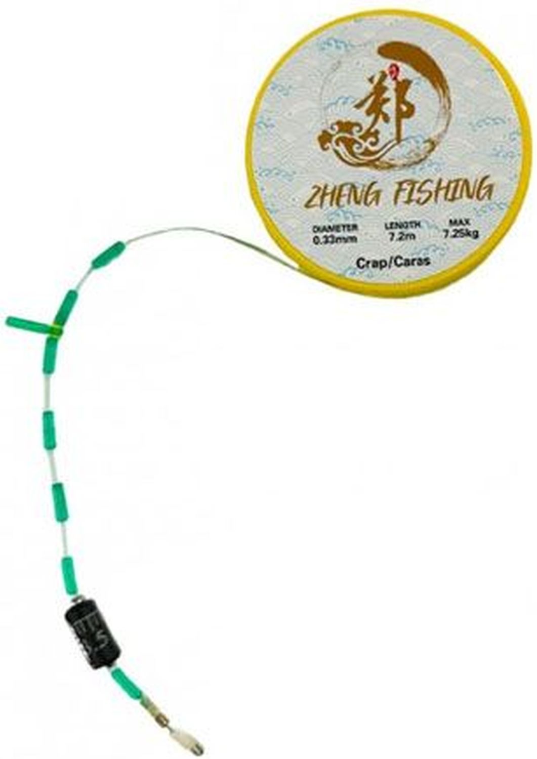 Montura Zheng Fishing, Crap Caras, 7.25kg, 0.33mm, 5.4m, 1buc/pac