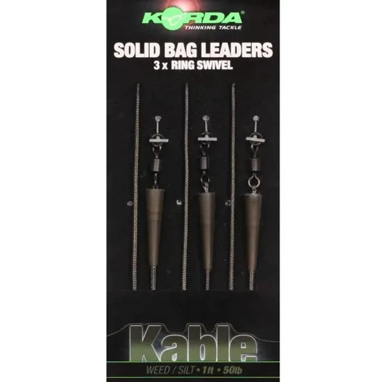 Montura Cu Vartej Korda Solidz Pva Leaders, 3buc/pac