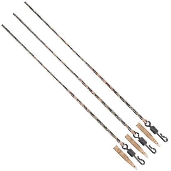 Monturi Fox Edges Camo Submerge Leaders 40lb + Conuri Antitangle, 3buc/pac