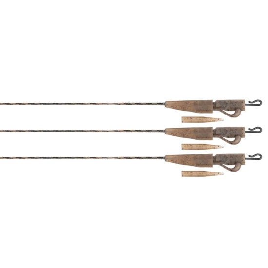 Monturi Plumb Pierdut Fox Edges Camo Submerge Lead Clip Leaders 30lb, 3buc/pac