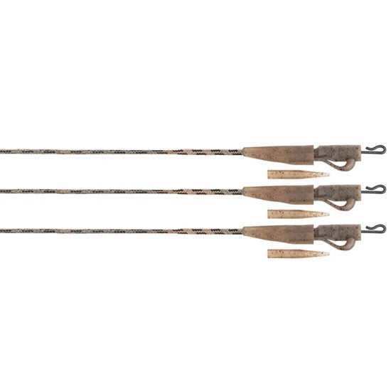 Monturi Plumb Pierdut Fox Edges Camo Submerge Lead Clip Leaders 40lb, 3buc/pac