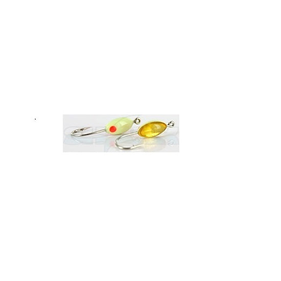 Mormasca Shark EM001002 Galben Phospho 0.70gr Carlig nr 8