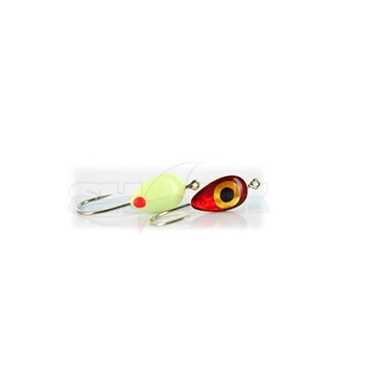 Mormasca Shark EM004040 Rosu Phospho 0.70gr Carlig nr 8