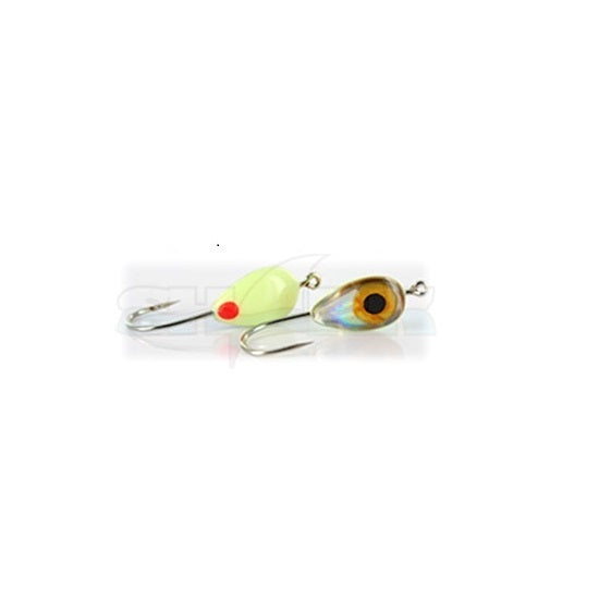 Mormasca Shark EM004052 Argintiu Phospho 0.70gr Carlig nr 8