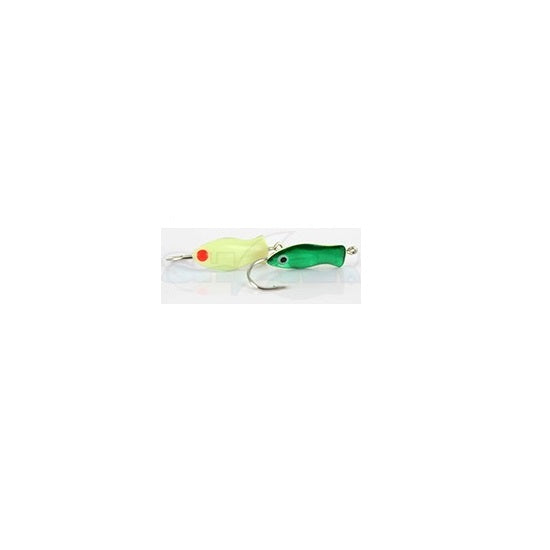 Mormasca Shark EM005073 Verde Phospho 1.35gr Carlig nr 6