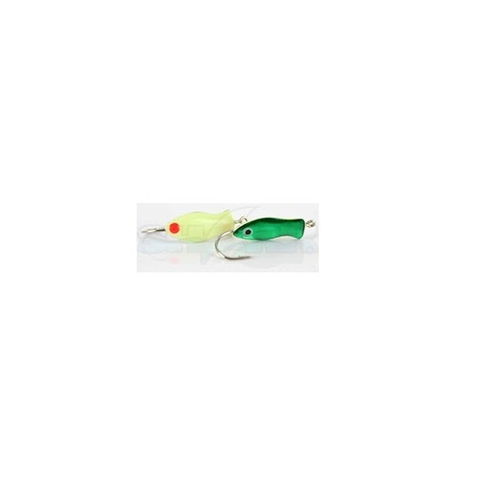 Mormasca Shark EM005074 Verde Phospho 1.55gr Carlig nr 6