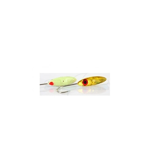 Mormasca Shark EM008096 Galben Phospho 1.70gr Carlig nr 6