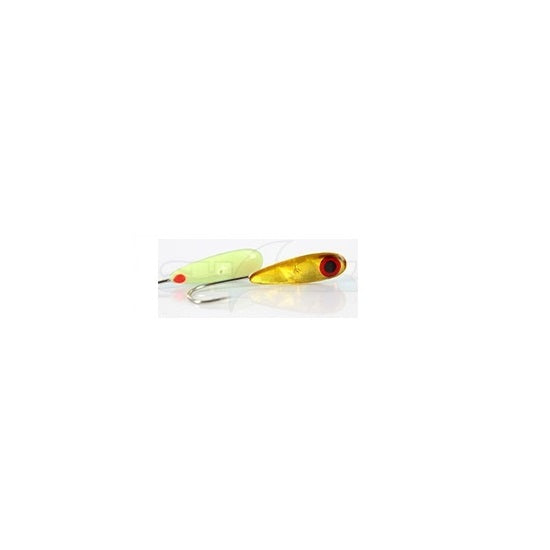 Mormasca Shark EM009101 Galben Phospho 1.90gr Carlig nr 6