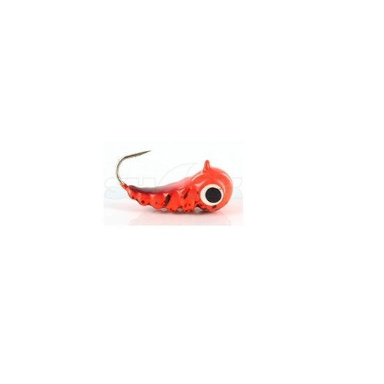 Mormasca Shark LM0011/2 Rosu Negru 2gr Carlig nr 12