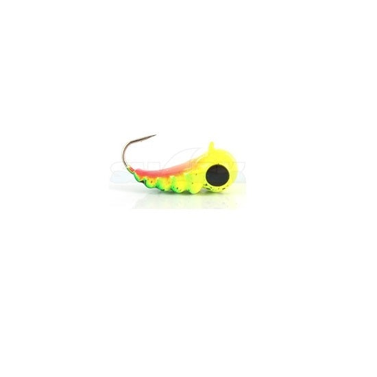 Mormasca Shark LM0011/7 Verde Galben 2gr Carlig nr 12
