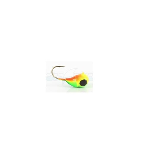 Mormasca Shark LM0022/13 Verde Galben 0.90gr Carlig nr 12
