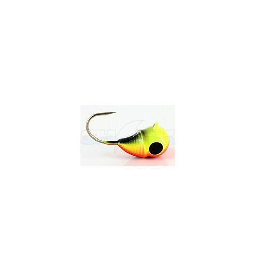 Mormasca Shark LM0022/7 Rosu Galben 0.90gr Carlig nr 12