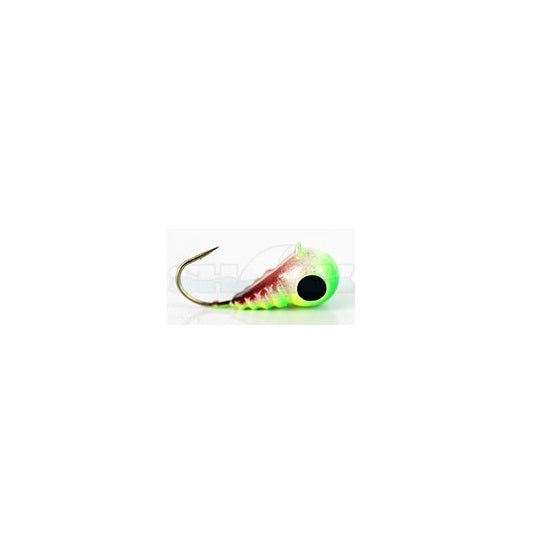 Mormasca Shark LM0033/3 Verde Galben 1.10gr Carlig nr 12