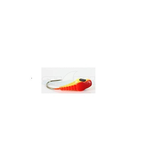 Mormasca Shark LM0055/1 Rosu Galben 0.80gr Carlig nr 10