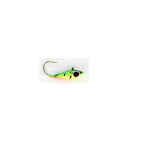 Mormasca Shark LM0066/9 Verde Galben 0.80gr Carlig nr 10