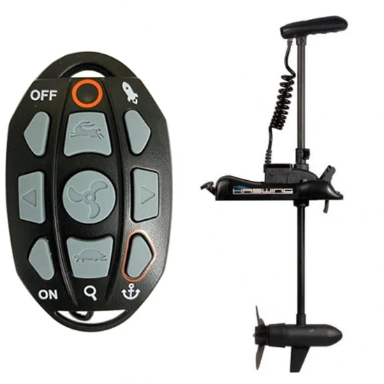 Motor Electric Haswing Cayman B 55lb Gps V2 Black, Trolling Motor