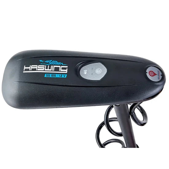 Motor Electric Haswing Cayman B Gps 55lb Long Shaft, Black