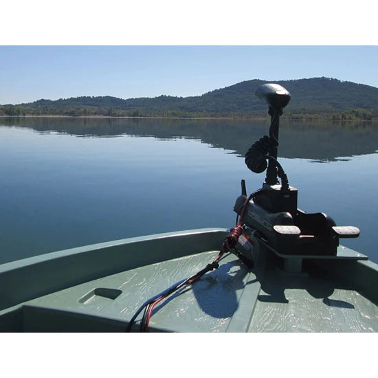 Motor Electric Haswing Cayman B Gps 55lb Long Shaft, Black