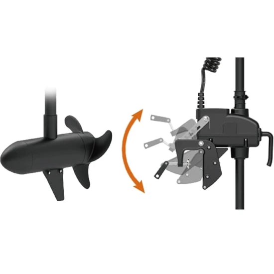 Motor Electric Haswing Cayman T 55lb Trolling Motor, Black
