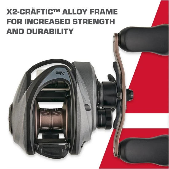 Mulineta Abu Garcia Revo Sx Low Profile Reel, Left, 7.3:1, 9+1rul