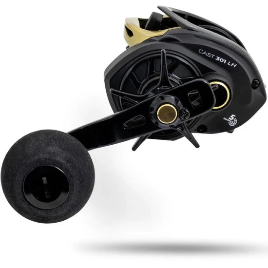 Mulineta Baitcaster Black Cat Cast 301 Lh, 0.33mm/210m,  4+1rul