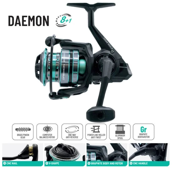 Mulineta Colmic Daemon Fd 1000 8+1bb