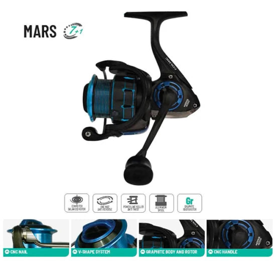 Mulineta Colmic Mars Fd 2000 7+1bb