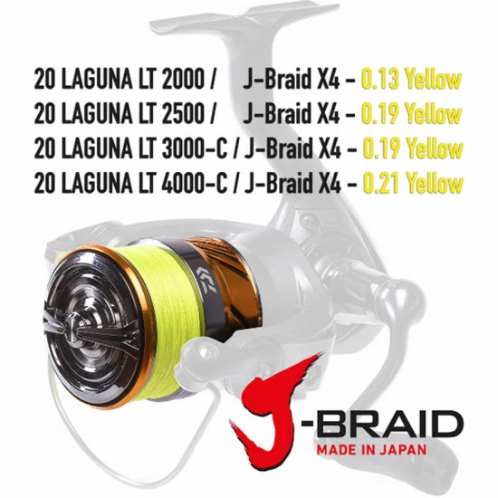 Mulineta Daiwa Laguna Lt 2000 Jb4, 0.16mm/150m, 5.2:1, 3rul