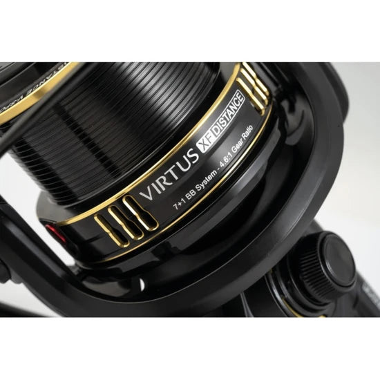 Mulineta Feeder Trabucco Virtus Xf Distance 6500, 4.6:1, 0.22mm/270m, 8rul