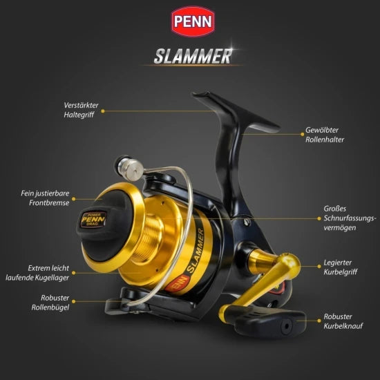 Mulineta Penn Slammer Classic 360