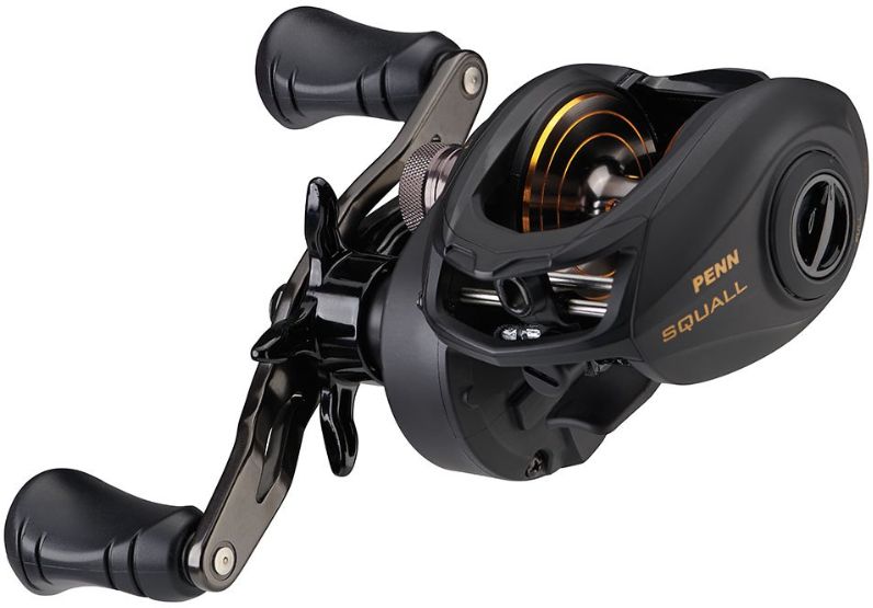 Mulineta Penn Squall Low Profile Reel Baitcast LH, 400LP