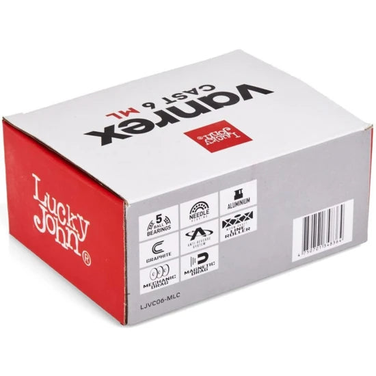 Multiplicator Lucky John Vanrex Cast 6 Ml 30, 6.3:1, 0.26mm/140m, 6rul
