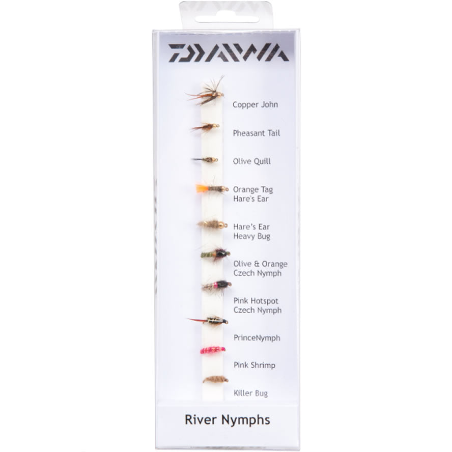 Muste DAIWA Fly Pack River Nymphs, 10buc/pac