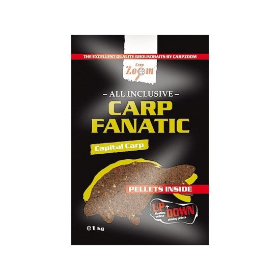 NADA CARP ZOOM CARP FANATIC ALL INCLUSIVE 1KG CAPITAL CRAP