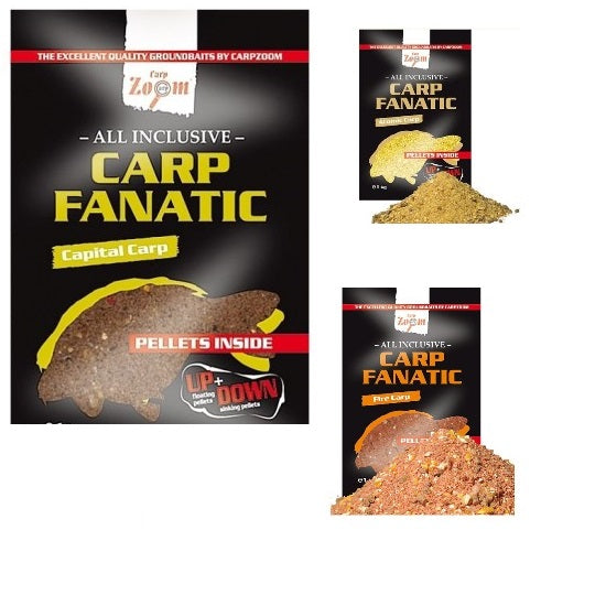 NADA CARP ZOOM CARP FANATIC ALL INCLUSIVE 3KG ATOMIC CRAP