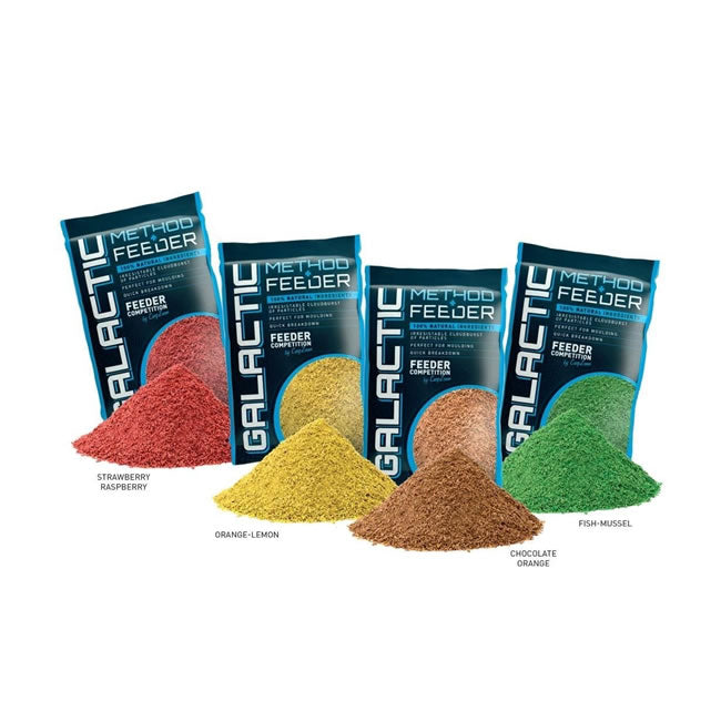 NADA  CARP ZOOM GALACTIC METHOD FEEDER 1kg Orange-Lemon
