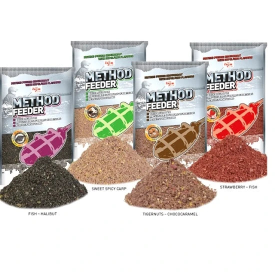 Nada Carp Zoom Method Feeder 1kg Tigernut-chococaramel