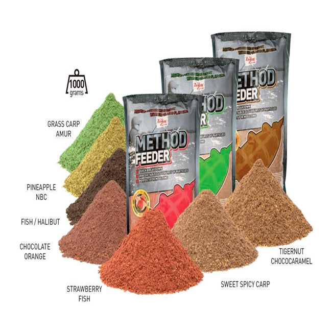 NADA  CARP ZOOM METHOD FEEDER 1kg Grass Carp-Amur