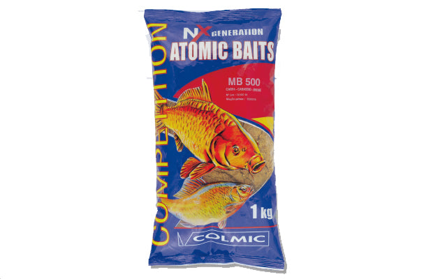 NADA COLMIC ATOMIC MB500 CARPA CARASSIO BREME 1kg