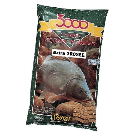Nada Sensas 3000 Carp Black 1kg