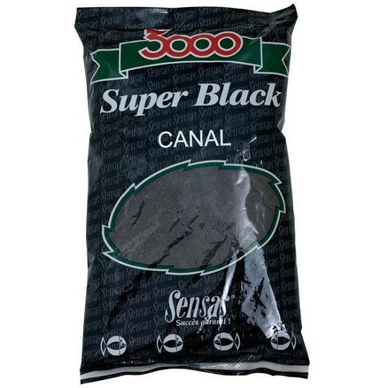 NADA SENSAS 3000 SUPER BLACK CANAL 1KG