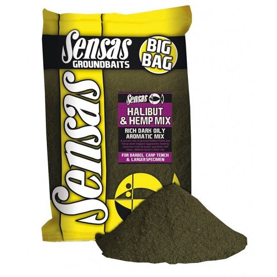 NADA SENSAS BIG BAG HALIBUT/HEMP 2KG