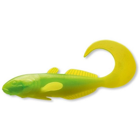 NALUCA CORMORAN CURLY GOBY 9CM CHARTREUSE LIME 3BUC/PL
