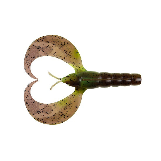 NALUCA FOX RAGE MEGA CRAW 13cm Green Pumpkin UV