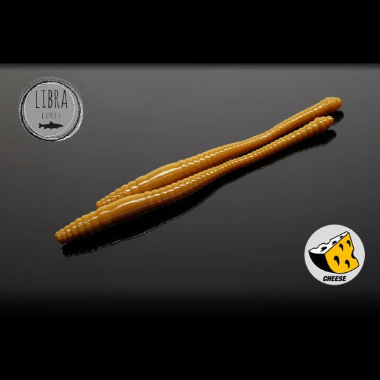 Naluca Libra Dying Worm 8cm 036 Cheese 12buc