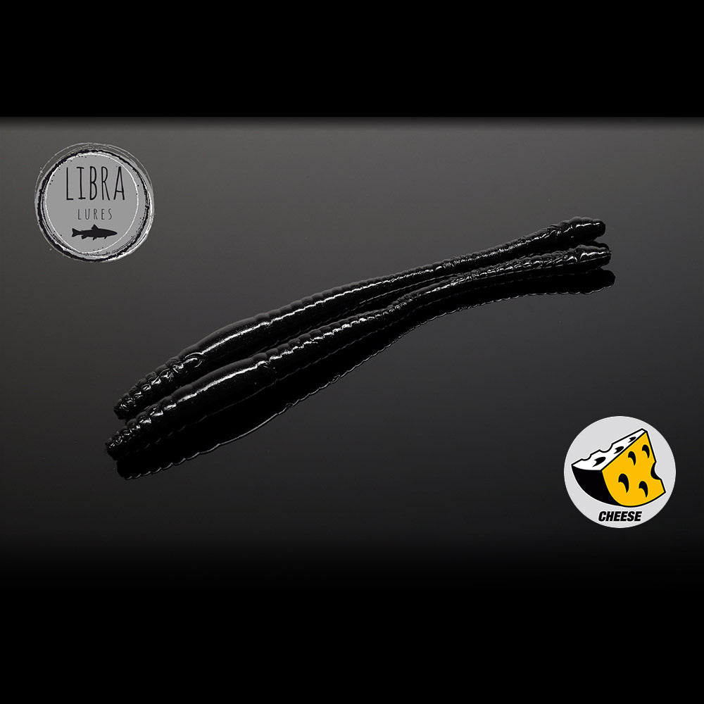 NALUCA LIBRA DYING WORM 8cm 040 Cheese 12buc