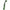 Naluca Lineaeffe Nomura Aki 3cm/0,17g Gliter Green 12buc/pl